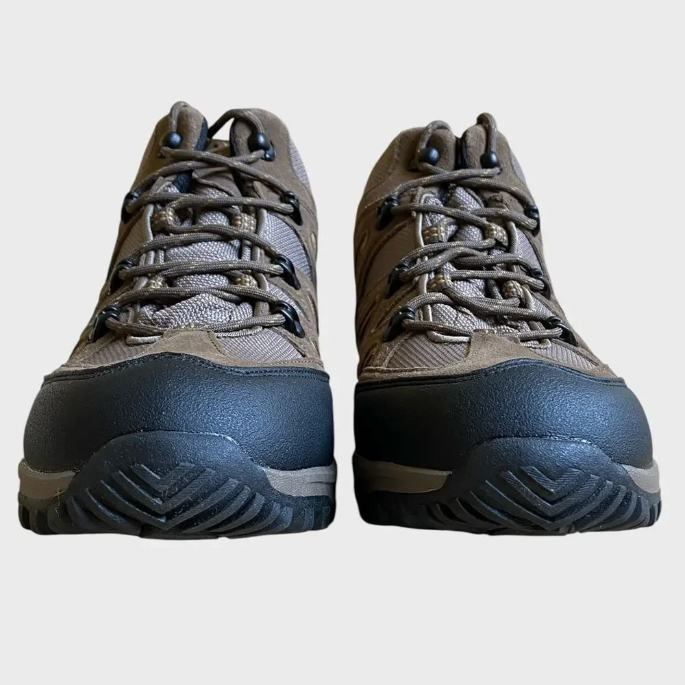 NEW Northside Snohomish Mid Waterproof Hiking Boots Men's Size 12 Tan Dark Honey